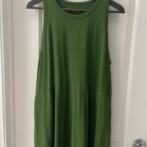 Green dress